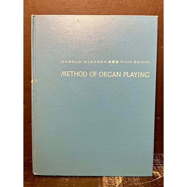 Amazon.com: Method of Organ Playing (8th Edition): 9780132075312